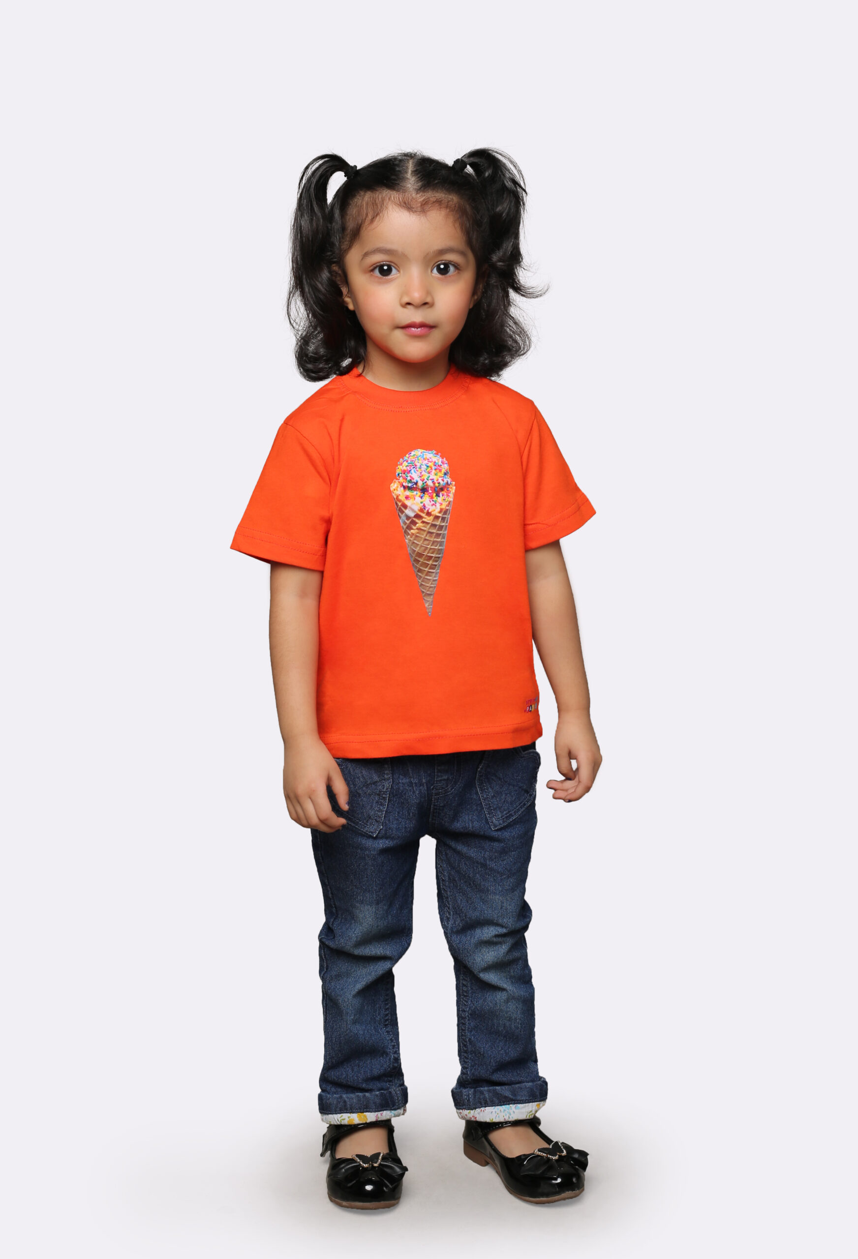 unisex kids orange half sleeve t shirt unisex kids orange half sleeve t shirt