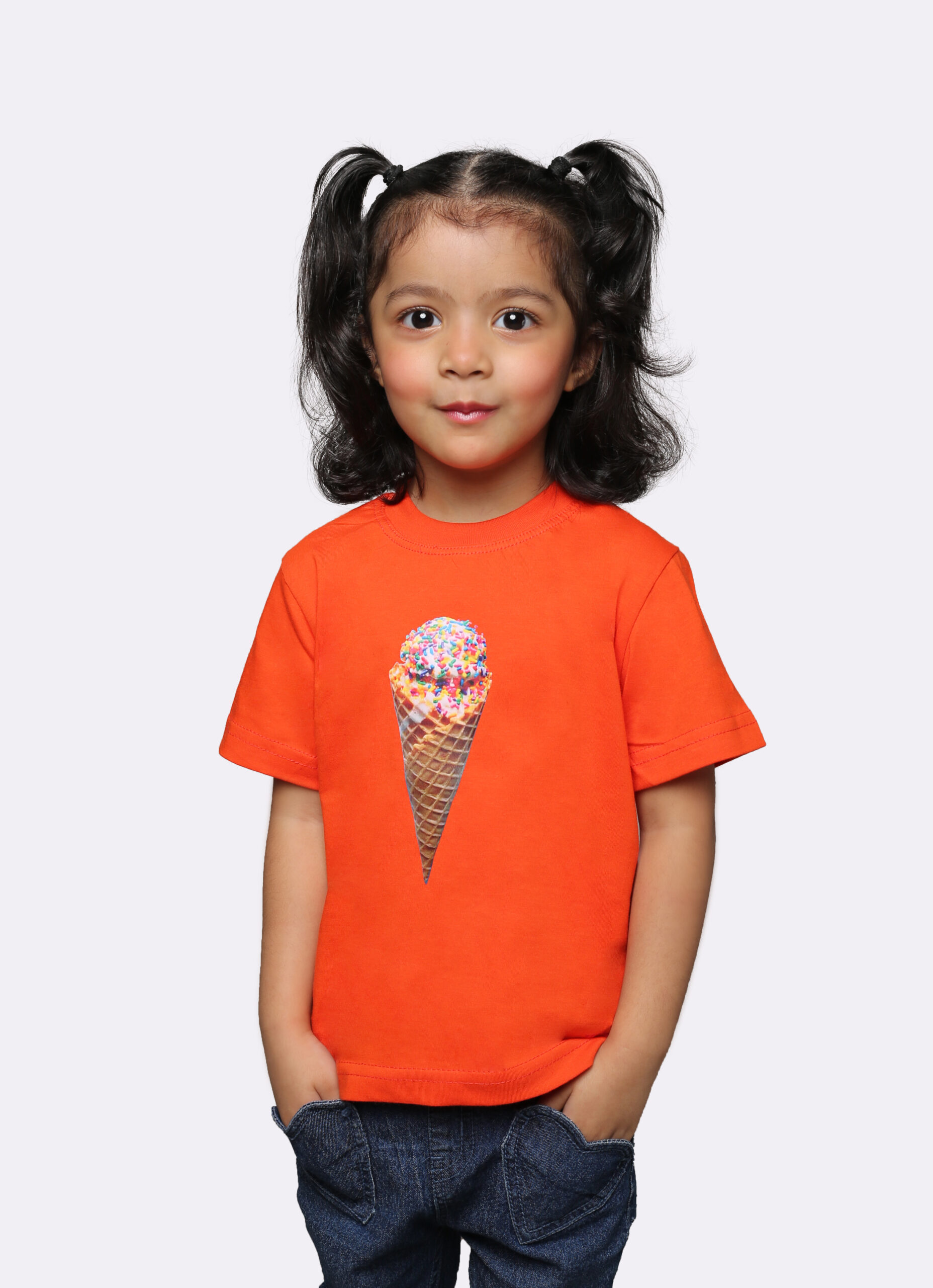 unisex kids orange half sleeve t shirt unisex kids orange half sleeve t shirt