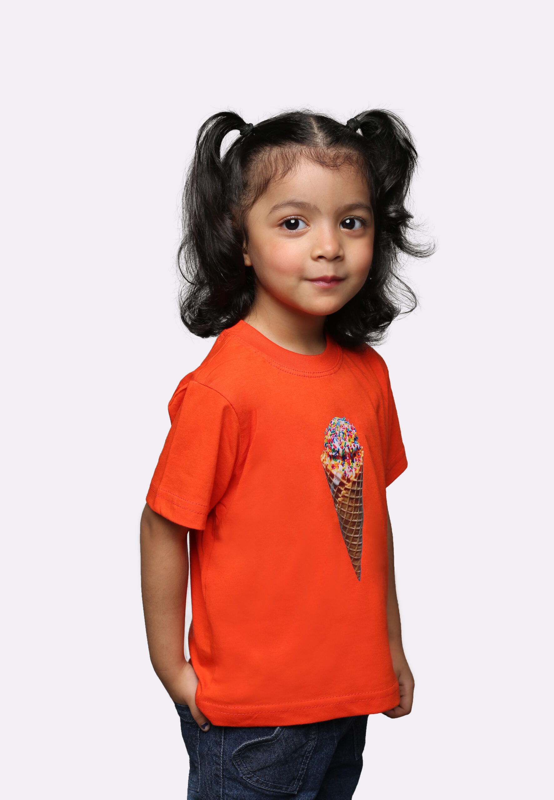 unisex kids orange half sleeve t shirt unisex kids orange half sleeve t shirt